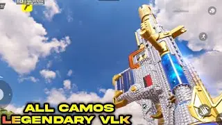 ALL CAMOS LEGENDARY VLK ROGUE REVOLUTIONARY SEASONAL & COMPLETIONIST CAMOS CODM S2 LEAKS 2025