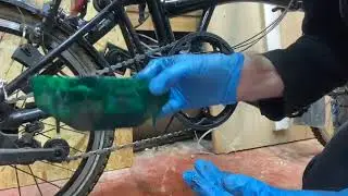 Ultrafashs bike chain cleaner kit. Unboxing and testing