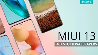 Download MIUI 13 Stock Wallpapers On Any Device | 40+ MIUI 13 Wallpapers