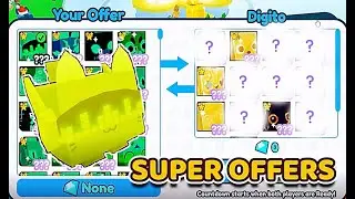 🔥SUPER OP OFFER🔥TO RAINBOW HUGE TECHNO CAT(TRADE MONTAGE) in Pet Simulator X Roblox