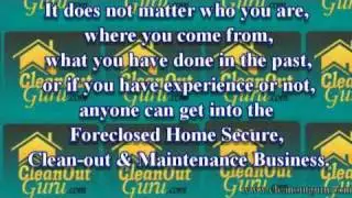 Foreclosure Cleanout Business