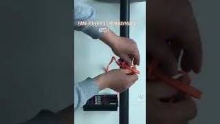 Bank Robber's / Highwayman's Hitch Knot, Zakous Cut-Ready Rope Canister with 120 Feet Utility Rope