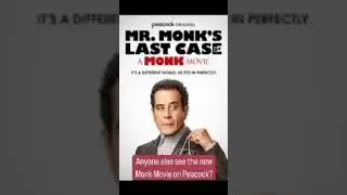 Anyone see the new #monk movie on #peacock I give it a solid 9/10 #nostalgia #peacockoriginals