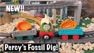 Thomas & Friends Tale of the Brave Take-n-Play Percy's Fossil Dig!