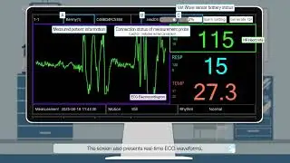 Monitoring screen and function description - ARGOS Vet Monitoring System (ENG)