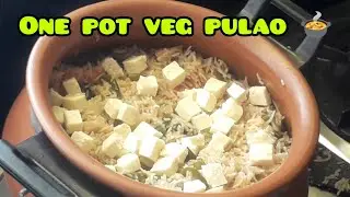 One Pot Veg Pulao 🍲|Veg Pulao In Kannada |@shwetha's tasty zone|