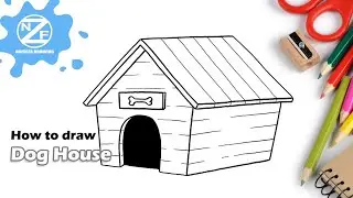 How to Draw Dog House