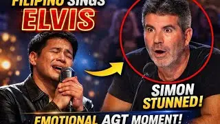 This Filipino&rsquo;s Elvis Song Shocked Simon Cowell | Emotional AGT Moment
