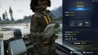 Diamond Walleye Call of the Wild The Angler Golden Ridge Reserve
