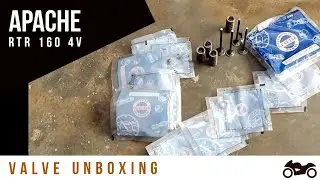 Apache RTR 160 4V Valve Unboxing 🤭 valve unboxing video / unboxing video review valve 😃😃