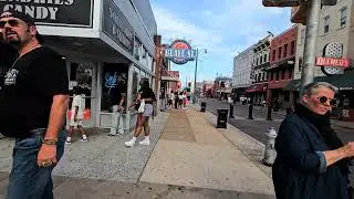 Walking In Memphis! Beale Street.