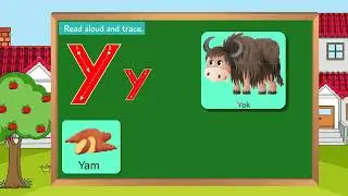 Ch 26 | Brillio Books | English | Lkg | Read Aloud And Trace Letter  Y |  For children