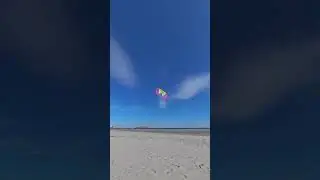 Quad Line Play Time! Stunt Kite Flying At The Beach With The Back Tracker By Revolution Kites