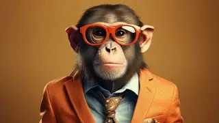Funny monkey 😂 #Monkey #ai #live #livefunny