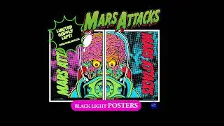 SDCC 2022 Mars Attacks Art Prints
