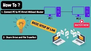 How to Connect Two PCs Directly Without a Router | Step-by-Step Guide @therouterroute