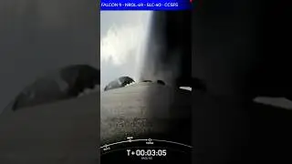 F 9 Booster Boostback Burn - NROL-69 - March 24, 2025