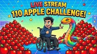 Can I Collect 110 Apples? 🍎 Google Snake Most Difficult Challenge! #shorts