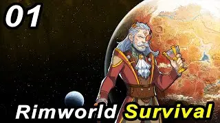 Starting a NEW Colony in Rimworld SURVIVAL Vanilla NO DLCs, NO Mods | Colony Sim Base Builder