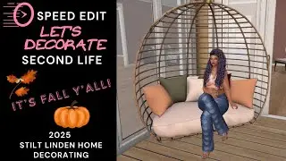 Second Life 🏠 Давайте украшать! Украшаем новый дом на сваях из липы 🏠 Часть 2