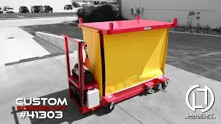 Aerospace MRO Battery Powered Mobile Support Scissor Lift