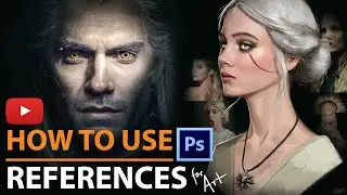 HOW TO USE REFERENCE FOR ART - Art tips