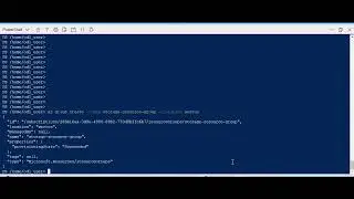 Creating storage account using Azure Cloud shell PowerShell
