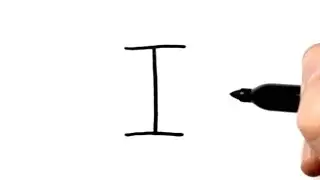 How to Draw an Iguana After Writing Letter I - LetterToons