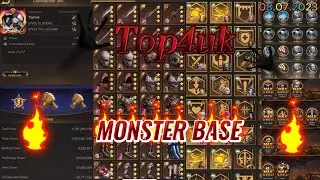 Monster Base: @Top4uk ''He's a Monster'' 🦍💪 - Last shelter Survival