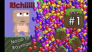 Dirt to rayman #1 | Getting Started!!! | Growtopia