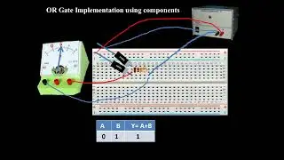 Implementation of Logic gates using Discrete Components