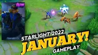 Starlight January | Clint Operator CL Gameplay | Mobile Legends Bang Bang