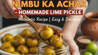 Nimbu ka Achar Homemade lemon 🍋  New recipe easy and tasty 😋