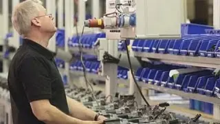 Video &uuml;ber die Fertigung der Marantec-Antriebe f&uuml;r GTS -Industrietore