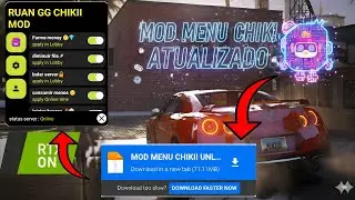 COREEE ATUALIZADO VIP CHIKII VERS&Atilde;O MOD MENU CHIKII UNLOCK ALL 👻🚀🤑