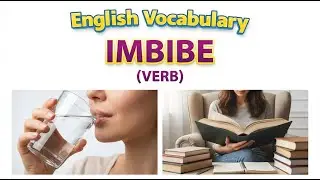 1253) Imbibe ... word meaning, synonym, antonym .... English vocabulary for SSC, CGL, CAT