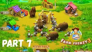 Farm Frenzy 3 🐔Gameplay 🐼 Part 7 4K FPS🔥