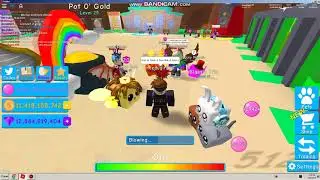 Bubble gum simulator: The secret Pot 'o gold has been hatch for a hundread hours??!!