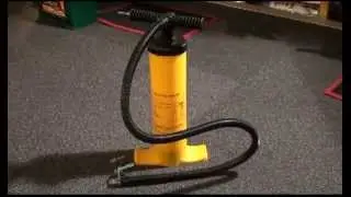 Double Action Hand / Stirrup Pump 4 L Inflatable Boat In Action Rib Bravo