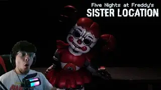 FNAF Sister Location — это просто невероятно стрессовая игра!!! — FNAF Coop/Roblox (Полное прохож...