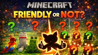 Guess: Friendly or Not? | Minecraft Animals (Part 1)