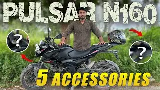 5 Must Have Accessories for Pulsar N160 under ₹2000