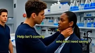 Racist bully grabs Black teacher's throat &mdash; unaware she had a military past that will end him 