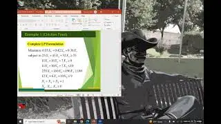 Linear Programming (Lecture #04): LP modeling with LINDO & LINGO 1
