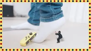 Unwittingly Crushes Tiny Man | GIANTESS FAMILY