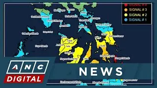 Сигнал № 4 поднят на островах Динагат, Сиаргао и островах Букас-Гранде из-за тайфуна Тино | АНК