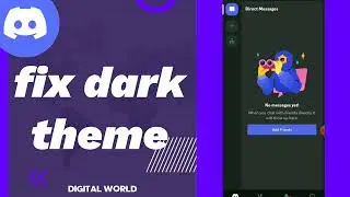 How To Fix dark theme On Discord App 2023