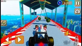 Formula Sports Car Racer Impossible Tracks - F1 Stunts Driving Simulator - Android GamePlay #3