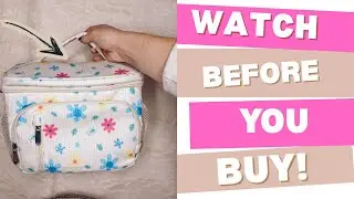 Leakproof Lunch Box Soft Cooler Tote with 5 Pockets, insulated lunch box!