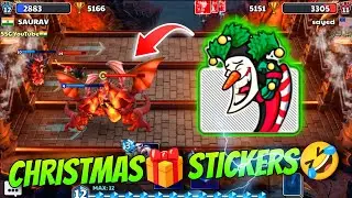 Impossible Match 😮🔥 | Christmas 🎄 Stickers Without NFT Deck | Castle Crush | Wildlife Studios